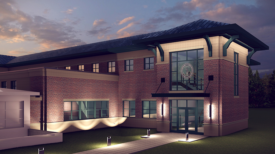 Gwinnett Police Training Addition_final rendering